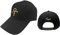 Prince Baseballkappe, Schwarz, Einheitsgröße