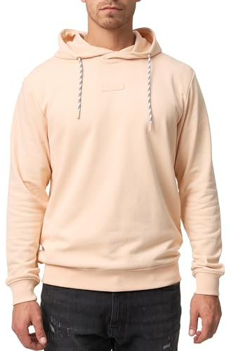 Indicode Hommes Bentley Hoodie | Sweat à Capuche Pale Peach M