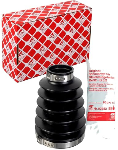 FEBI BILSTEIN Faltenbalgsatz, Antriebswelle 178977 getriebeseitig | Kompatibel mit: LEXUS GS, GS, LS, MERCEDES-BENZ A-CLASS, A-CLASS, B-CLASS Sports Tourer, VANEO, TOYOTA SUPRA