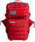ELITRAINX ELITEX TRAINING Militär-Rucksack, 45 l, wasserdicht, Sport, Flugzeugkabine, CrossTraining, Outdoor-Sport, Fitnessstudio, tragbar (Rot)