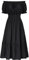 SCARLET DARKNESS Vintage Renaissance Dress Cotton Square Neck Flowy Cottagecore Boho Dresses for Women Black XL