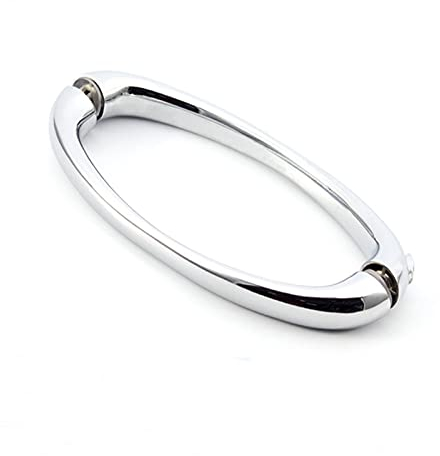 LEGZIT Robuste Edelstahl-Badezimmer-Duschgriff-Türgriffe,einfache Schiebetür-Haushalts-Glastür-Hardware-Zubehör (Size : 145mm)