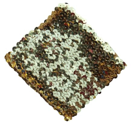 Ailan Glänzender Handschuh für Damen, glitzernde Armstulpen für einen glamourösen Look. Damen glitzernde, Dehnbare Armstulpen aus Kunststoff, Gelb