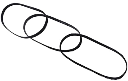 AOMIKITSTU GT2 Closed Loop Timing Belt, 3 Stück 300mm x 6mm GT2 geschlossener Zahnriemen, Antriebsriemen, Zahnriemensatz für 3D-Drucker