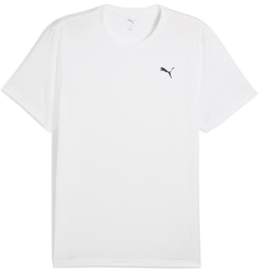 PUMA Unisex M TAD Essentials SOLID CAT Tee (LC small cat) T-Shirts, PUMA White, XL