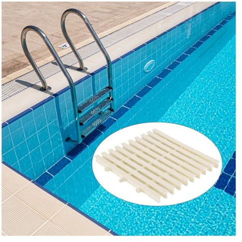 Rejillas For Piscinas, Canalones Exteriores, Rejillas De Drenaje De Desbordamiento, Rejillas For Parrilla De Drenaje De Ducha, Rejillas For Canales De Drenaje De Carreteras(Width18cm-1PCS)