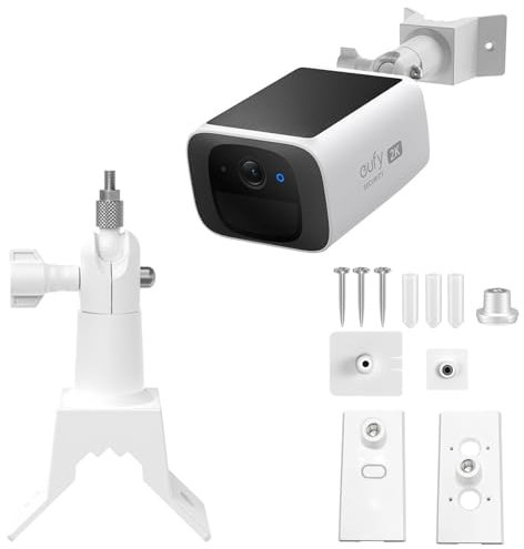 Eckhalterung für Ring Außenkamera & Innenkamera, Universell Halterung für Blink Kameras, Verstellbarer Wandhalterung für EufyCam/Eufy SoloCam S220, Kamera Halter Zubehör für Überwachungskameras
