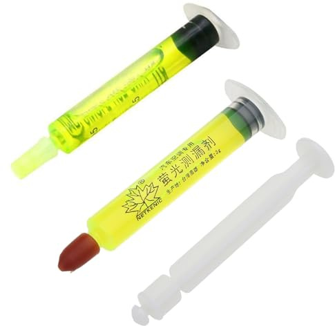 MZRAN Leak Test Detector UV Dye High Concentration Leakage Testing Agent 2.5ml Fluorescent Agent Radiator Leak Detection Dye