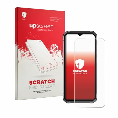 upscreen Schutzfolie für Oukitel G7 – Made in Germany, Kristall-klar, Kratzschutz, Anti-Fingerprint