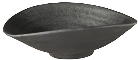 APS 83724 Schale ZEN, 17,5 x 15,5 cm, Höhe 5,5 cm, 0,2 Liter, Melamin, schwarz, Steinoptik