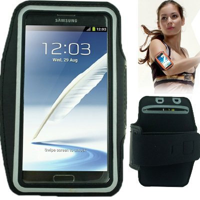 Brassard Tour de Bras pour Samsung Galaxy Note 2 3 4 5 S6 Edge Plus