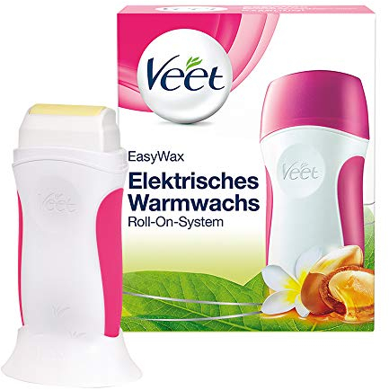 Veet 37490 - Roll-On para depilación 50 ml, color rosa y blanco
