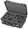 Max MAX430CAM IP67 Rated Waterproof Durable Watertight Equipment Photography with Hard Carry Plastic Case Padded Dividers/Flight Case/Tool Box
