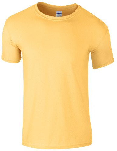 Gildan Mens Short Sleeve Soft-Style T-Shirt (3XL) (Daisy)