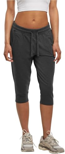 Ladies Terry 3/4 Jogging Pants - Farbe: Charcoal (Heather) - Größe: XS