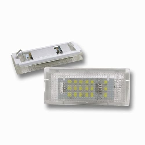 KUNFINE LED Kennzeichenbeleuchtung Ersatz für 51138236269 51138236854 BMW E46 4D 5D 1998-2005