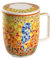 TEA SHOP - Taza de Té o Infusiones con filtro, infusor y tapa - Mug Harmony Caballito - Fabricada en Porcelana con diseño exclusivo y original