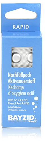 2 x 30 Nachfülltabletten für pH Wert & Aktivsauerstoffgehalt - manuelle Pooltester
