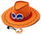 KITAT Ace Cowboyhut Anime One Piece Cosplay Cap Erhältlich in drei Farben