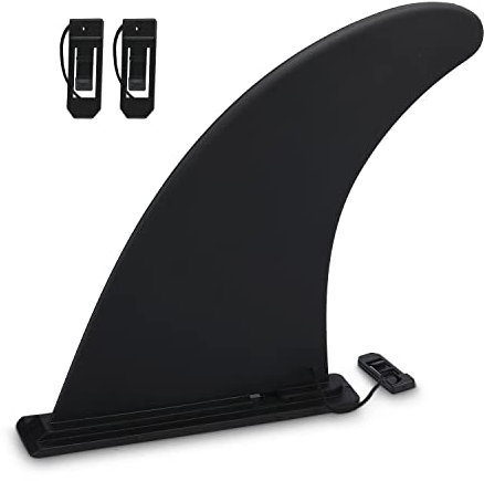 JEEZAO Aleta de Tabla de Surf,Retirable Sup Central Fin para Longboards,Surfboards,Paddleboards (Estilo 2)
