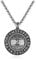Jovivi Mens Viking Tree of Life Pendant Necklace Norse Vegvisir Amulet Necklaces Chain Nordic Talisman Viking Jewellery Gifts for Men Dad Fathers Day