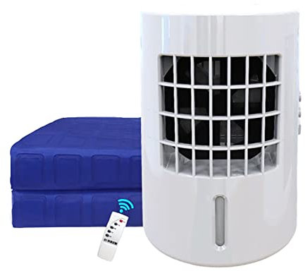 FXNFXLA Cooling Water Mattress, Chilled Mattress Topper Water Cooling System, Cooler Pad, Ice Mattress, for Hot Sleepers And Night Sweats(Color:55x63)