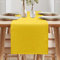 Tischläufer Frühling Modern, Tischläufer Abwaschbar, Tischläufer Leinenoptik, Tischläufer Wasserabweisend, Tischläufer für Esszimmer Party Urlaub Dekoration (Gelb, 40 x 180 cm)