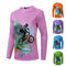 Langärmeliges MTB-Jersey für Damen, Dirtbike-Hemd für Mountainbike, Motocross, BMX, Motorrad, Angeln, Off-Rennen, 11rosa, Groß