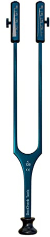 DocCheck Rydel Seiffer Plinng Tuning Fork with Base and Removable Shock Absorbers (Blue)