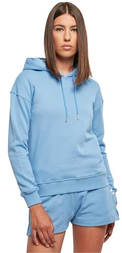 Urban Classics Damen Kapuzenpullover Ladies Organic Hoody horizonblue 4XL