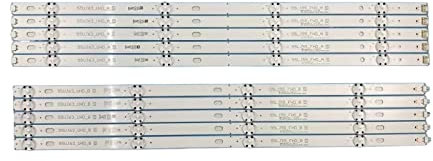 CARZE Striscia di Retroilluminazione A LED Adatta for LG 55quot; TV Innotek 17Y 55INCH_B-Type SSC_55UJ630V 55UJ63 55UJ635 55UJ630Y 55LJ63_UHD_B 55LJ55_FHD_A Strisce di retroilluminazione TV