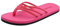 Harssidanzar Donne Flip Flops Leggero Confortevole Estate Beach Thong Sandali con Arch Support KL221EU,Rosso rosa,taglia 36