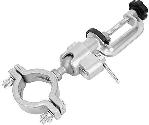 Electric Grinder Stand, Angle Drill Holder 360° Rotation Electric Drill Stand Grinder Holder Bracket Bench Clamp 43-60mm, Air Drill, Bench Clamps