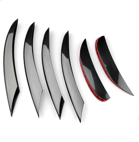 Nebelscheinwerfer Air Vent, for Mercedes-Benz, for W205 C-Klasse 2019–2021 AMG Frontstoßstange Nebelscheinwerfer Air Vent Cover Trim Carbon Look Ansaugseitenspoiler Splitter