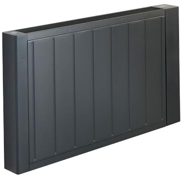 ECOSO 2000W Anthracite WiFi Ceramic Core Smart Electric Heater 486 x 835mm | Steel Construction. Generous Heat Output. Contemporary Style. Ceramic Core Design. WiFi Control. Hardwired Installation.