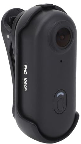 Fabater Katzenhalsband-Kamera, 1080P HD Daumen-Action-Kamera für Videoaufzeichnungen, 120-Grad-Weitwinkel-Hundehalsband-Kamera für Heimtierbedarf, Mini-Körperkamera für Reisen, Angeln