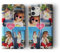 Tirita Personalised Custom Photo Wallet Flip Phone Case Compatible with iPhone 16 Pro - [23- Collage 4 Photos Name]
