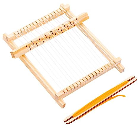 HAWILLOSCH Junge Mädchen DIY Webstuhl Spielzeug Stricken Modell Weben Spielzeug Für Anfänger Und Junge Mädchen Zum Spielen
