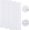 JANYUN 140 Pcs Double Sided Sticky Dots Removable Round Putty Clear Double Sided Tape for Crafts No Trace Sticky Tack Adhesive Tape (10 mm, 140)