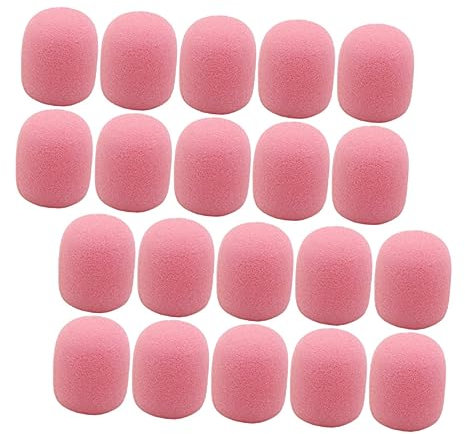 BIUDECO 20stücke Windschutz Für Mikrofone Mikrofonabdeckungen Effektiver Schutz Vor Schall Und Speichel Für Präsentationen Meetings Und Auftritte