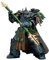 JOYTOY - Warhammer The Horus Herejy-1:18-Figura de acción-Alpha Legion Alpharius, Primarca de la XXª Legión-Colección Modelo Regalos de Cumpleaños-Pre-Order