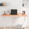 Eleganz Schreibtischplatte aus massivem Buchenholz 110x60x2,5 cm | Hochwertige Lackierung | Langlebig & stabil | Ideal für Homeoffice & Büro