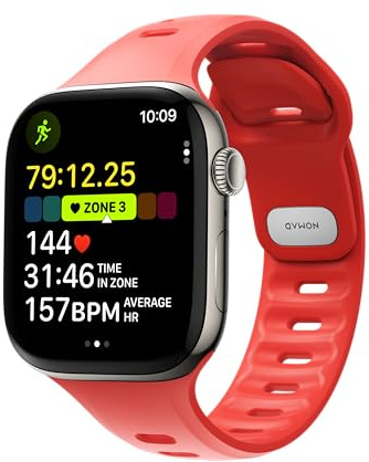 NOMAD Tempo Band | für Apple Watch 49mm | wasserfestes und schlankes Sportarmband