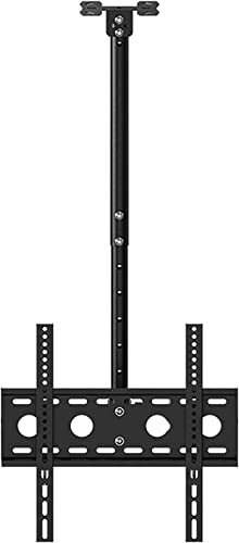 TV Wall Bracket Tilt, Swivel Ceiling TV Mount, Fits 26-50 Inch LED Screen Display, Can Mount On Ceilings/wall, Black TV Stand