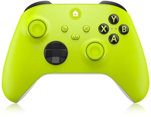 Xbox Controller Wireless für Xbox One, Xbox Series X/S, Xbox One X/S,Gelb | Wireless Controller mit 2.4GHz Wireless Adapter,mit 3.5mm Kopfhörerbuchse