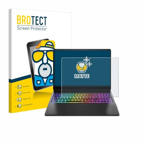 BROTECT Schutzfolie für HP Omen Max 16 | Entspiegelnder Displayschutz Made in Germany Matte Displayschutz-Folie Anti-Reflex Anti-Fingerprint Einfache Montage