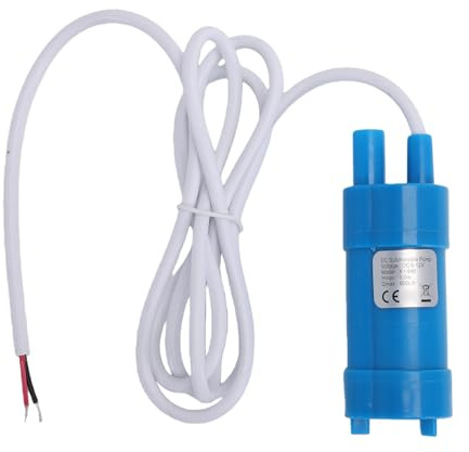 Odorkle 12V DC Tauchpumpe 600L/H 5m Hub Tragbare Wasserpumpe für Wohnmobil Boot Camping Aquarium