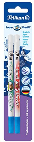 Pelikan 258M/2/B Tintenlöscher Super-Sheriff Löschspitze M, multi-Spitze (1, M)