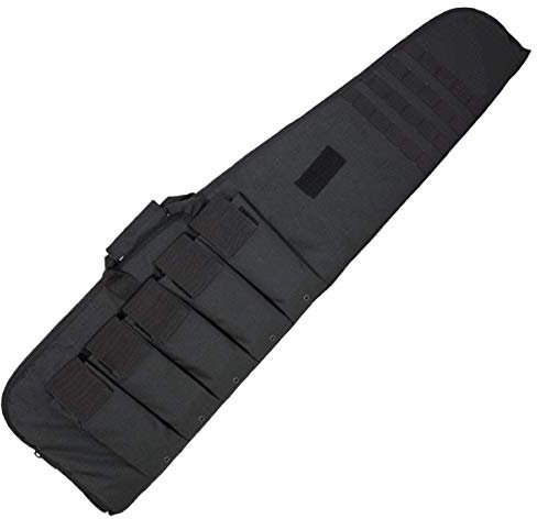 Mil-Tec Rifle Case mit Gurt schwarz 140cm