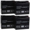 Batterie Batterie de rechange net pour onduleur APC RBC 55, 12 V, plomb-acide